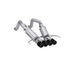 MBRP Exhaust - MBRP Exhaust S70303CF T304 3" Axle-Back Dual Rear Exit w/Muffler 14-19 Corvette - Image 1