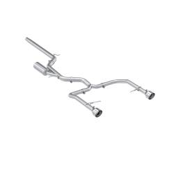 MBRP Exhaust - MBRP Exhaust S4615304 T304 3" Cat-Back 2.5" Dual Split Rear for 22-26 Jetta GLI - Image 1