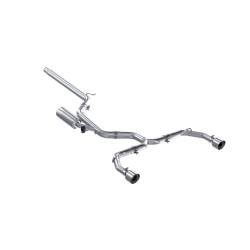 MBRP Exhaust - MBRP Exhaust S4617304 T304 3" Cat-Back 2.5" Dual Exit for 22-26 Golf GTI MK8 - Image 1