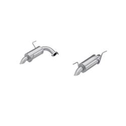 MBRP Exhaust - MBRP S4812304 T304 2.5" Axle-Back Dual Exit for 20-25 Outback XT/Wilderness - Image 1