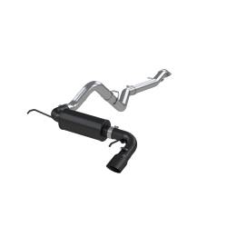 MBRP Exhaust - MBRP Exhaust S5235BLK Blk 3" Cat-Back Single Rear Exit for 21-26 Ford Bronco - Image 1