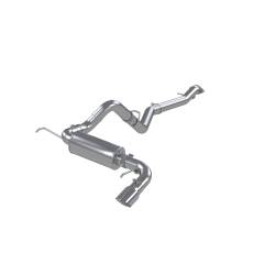 MBRP Exhaust - MBRP Exhaust S5235AL AL 3" Cat-Back Single Rear Exit for 21-26 Ford Bronco - Image 1