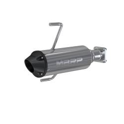 MBRP Exhaust - MBRP Exhaust AT-9301PT Perf Series Slip-On Exhaust for 20-26 Kawasaki Teryx - Image 1