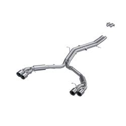 MBRP Exhaust - MBRP Exhaust S4607304 T304 2.5" Resonator Back Dual Rear Exit for 18-25 S4/S5 - Image 1