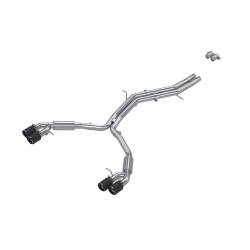 MBRP Exhaust - MBRP Exhaust S46073CF T304 2.5" Resonator Back Dual Exhaust CF for 18-25 S4/S5 - Image 1