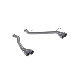 MBRP Exhaust - MBRP Exhaust S5203AL AL 2.5" Axle-Back Dual Exit w/o Muffler 20-26 Ford/Lincoln - Image 1