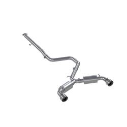 MBRP Exhaust - MBRP Exhaust S4706AL AL 3" Cat-Back Dual Split Rear Exit for 19-22 Veloster N - Image 1
