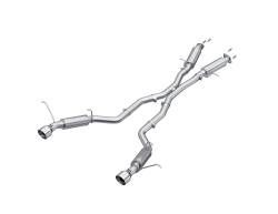 MBRP Exhaust - MBRP Exhaust S5525AL AL 3" CatBack Dual Split Rear Exit for 12-21 Grand Cherokee - Image 1