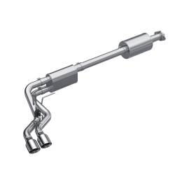 MBRP Exhaust - MBRP Exhaust S5219304 T304 3" Cat-Back 2.5" Dual Pre-Axle w/Muffler 21-26 F150 - Image 1