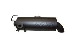MBRP Exhaust - MBRP Exhaust AT-8511P Perf Series Slip-On Exhaust for 10-16 Polaris Sportsman - Image 1