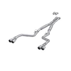 MBRP Exhaust - MBRP Exhaust S7113AL AL 3"Cat-Back Dual Rear Exit w/Muffler for 15-23 Challenger - Image 1