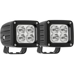 Westin - Westin 09-12252B-PR Quadrant 4x5W Cree LED Powder Coated Auxiliary Light - Image 1