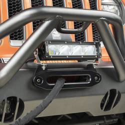Rugged Ridge - Rugged Ridge 11238.04 Hawse Fairlead Light Mount Bracket - Image 3