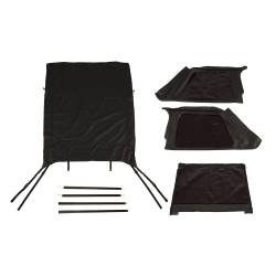 Rugged Ridge - Rugged Ridge 13790.34 Montana SoftTop Bowless Blk Diamond 04-06 Jeep Wrangler LJ - Image 1
