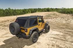 Rugged Ridge - Rugged Ridge 13790.39 Montana Soft Top Bowless Blk Dia for 07-18 Wrangler JK 2DR - Image 3