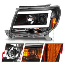 Anzo USA - Anzo USA 111517 Projector Headlight Set for 05-17 Toyota Tacoma - Image 3