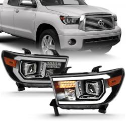 Anzo USA - Anzo USA 111447 Projector Headlight Set for 07-16 Sequoia/Tundra - Image 1