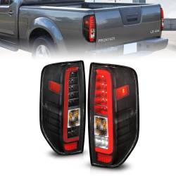 Anzo USA - Anzo USA 311443 LED Black Taillight Assembly for 05-21 Nissan Frontier/Equator - Image 1