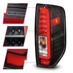 Anzo USA - Anzo USA 311443 LED Black Taillight Assembly for 05-21 Nissan Frontier/Equator - Image 3