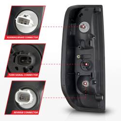 Anzo USA - Anzo USA 311443 LED Black Taillight Assembly for 05-21 Nissan Frontier/Equator - Image 5