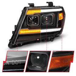 Anzo USA - Anzo USA 111597 Projector Headlight Set for 09-21 Nissan Frontier - Image 3