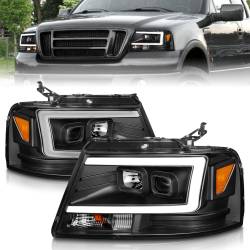 Anzo USA - Anzo USA 111541 Projector Headlight Set for 04-08 F150/Mark LT - Image 1