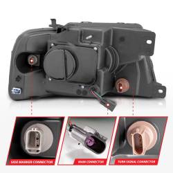 Anzo USA - Anzo USA 111541 Projector Headlight Set for 04-08 F150/Mark LT - Image 5