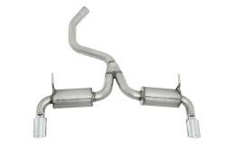 Gibson Performance Exhaust - Gibson Performance 617208B Black Elite Cat-Back Dual Split Exhaust System - Image 1