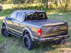 Road Armor - Road Armor 61600B Textured Black Stealth Winch Rear Bumper for 15-20 Ford F150 - Image 3
