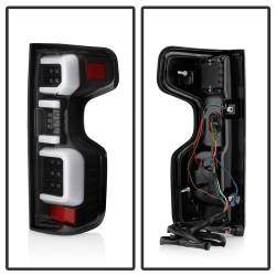 Spyder Auto - Spyder Auto 5087270 LED Taillights Black for 19-23 Chevrolet Silverado 1500 - Image 2