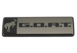 Ford Performance Parts - Ford Performance M-1447-GOATBLK Sport Goat Badge Black for Ford Bronco - Image 1