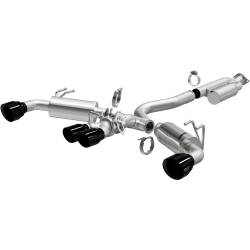 MagnaFlow Exhaust Products - MagnaFlow 19631 NEO Black Chrome Tips CatBack System for 23-24 Toyota GR Corolla - Image 1