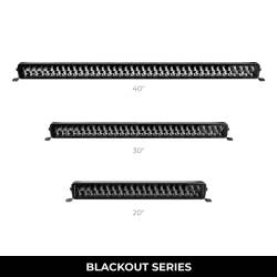 Go Rhino - Go Rhino 754004011CDS Blackout Series LED Light Bar - Image 7