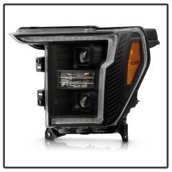 Spyder Auto - Spyder Auto 5088703 Projector Headlights LED Crystal Bar Parking Lights Blk - Image 2