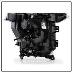 Spyder Auto - Spyder Auto 5088710 Projector Headlights Sequential LED Turn Signal Lights Blk - Image 3