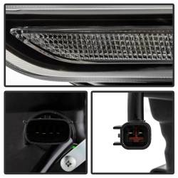 Spyder Auto - Spyder Auto 5088710 Projector Headlights Sequential LED Turn Signal Lights Blk - Image 6