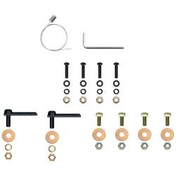 Westin - Westin 27-2455 Running Board Mount Kit for 10-25 Sprinter Vans 54" Sliding Door - Image 2