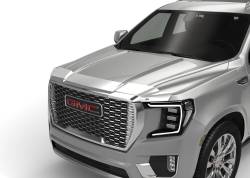Auto Ventshade AVS - Auto VentShade 622180 Aeroskin Chrome Hood Protector for 22-25 Hummer EV Pickup - Image 3