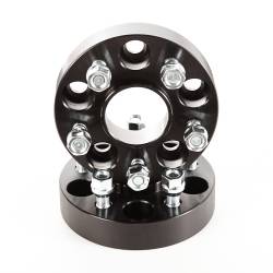 Rugged Ridge - Rugged Ridge 15201.2 Wheel Spacer Kit Black 1.25" 15-21 Renegade - Image 1