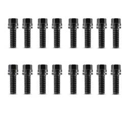 Proform - Proform 66756 Wedge-Locking Header Bolts Hex Head 3/8 Diam 1" Blk Oxide 16 Pcs - Image 1