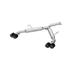 MBRP Exhaust - MBRP Exhaust S47113CF T304 2.5" Axle-Back Dual CF Rear Exit for 22-24 Forte GT - Image 1