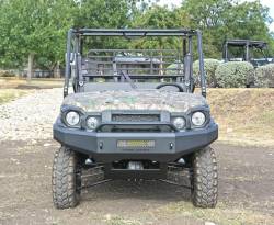 Steelcraft - Steelcraft 70-2010 Black UTV Front Bumper Overlay for 15-24 Kawasaki Mule - Image 1