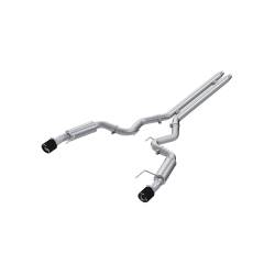 MBRP Exhaust - MBRP Exhaust S72533CF 3" Cat-Back Dual Split Rear Exit Race Version CF Tips - Image 1