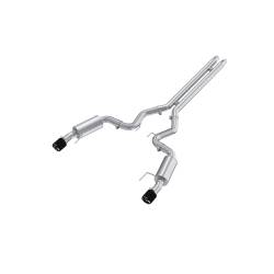 MBRP Exhaust - MBRP Exhaust S72513CF T304 3" Cat-Back Dual Exit w/Muffler 24-26 Mustang GT S650 - Image 1
