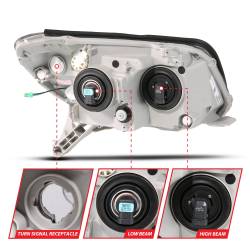 Anzo USA - Anzo USA 111616 LED Projector Headlight for 06-09 Toyota 4Runner - Image 5