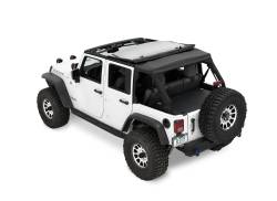 Bestop - Bestop 56825-35 Ascent Soft Top Black Diamond for 07-18 Jeep Wrangler JK 4DR - Image 2