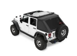 Bestop - Bestop 56825-35 Ascent Soft Top Black Diamond for 07-18 Jeep Wrangler JK 4DR - Image 4