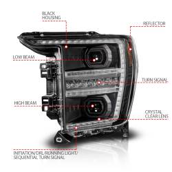 Anzo USA - Anzo USA 111594-L LED Projector Headlight for 21-23 F150 - Image 4