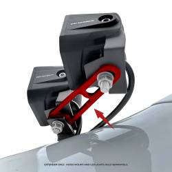 Go Rhino - Go Rhino 732400T XE Dogbone Light Bracket - Image 4