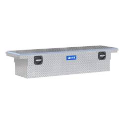 UWS - Bright Aluminum 69" Secure Lock Crossover Box w/Low Profile Heavy Packaging - Image 1